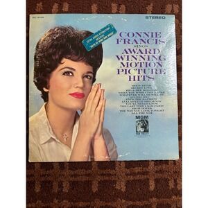 Connie Francis Sings Award Winning Motion Picture Hits Vinyl LP MGM SE-4048